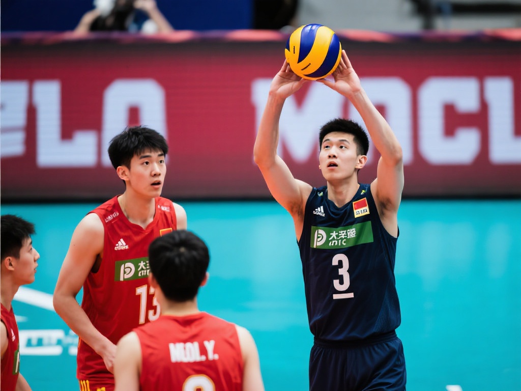 7月25日周五中国u19男排世锦赛企鹅... 来自小king金排球解说 - 微博 与此同时,主二传李浩东在分配球权方面显得